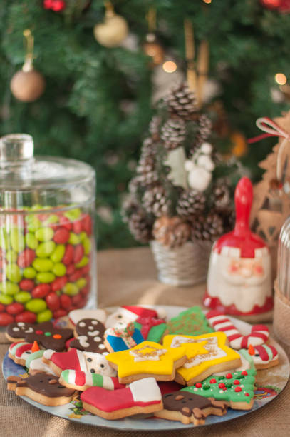 istock christmas style decorated colorful cookies 921902546
