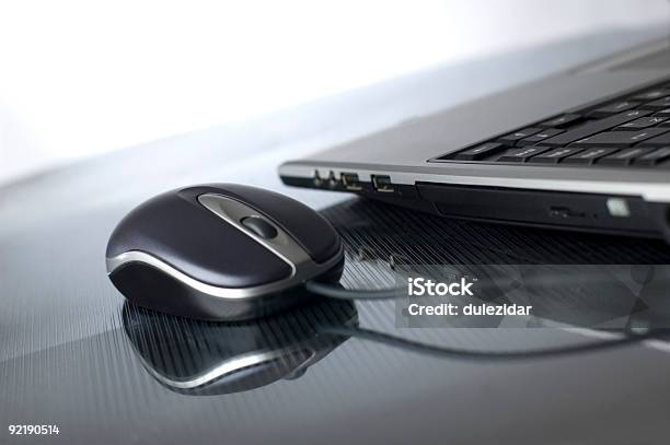 Mouse Stock Photo - Download Image Now - Computer Mouse, Laptop, Black Color