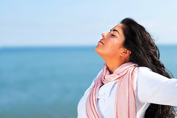 istock Young native american woman 92190561
