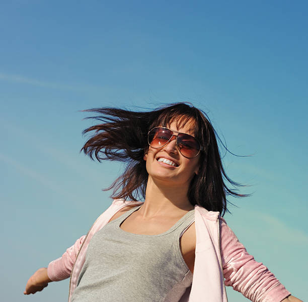 istock Young woman relaxing outdoors 92190567