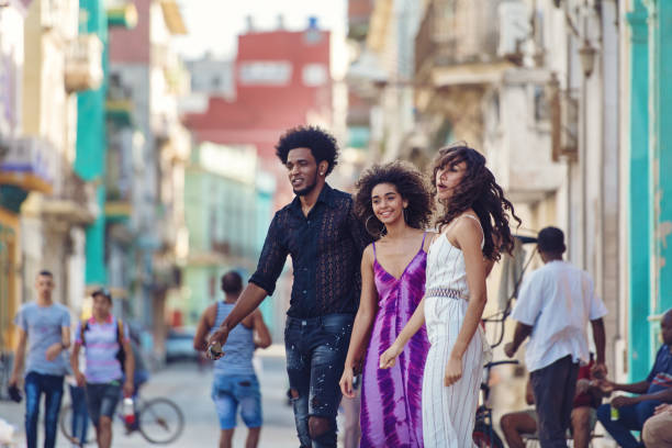 istock Mixed-race Cuban friends in Havanna 921909594