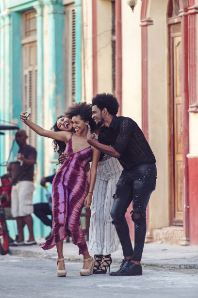 istock Mixed-race Cuban friends in Havanna 921909614