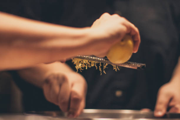 istock Chef At Work. Caterer Cooking In Commercial Kitchen 921916750