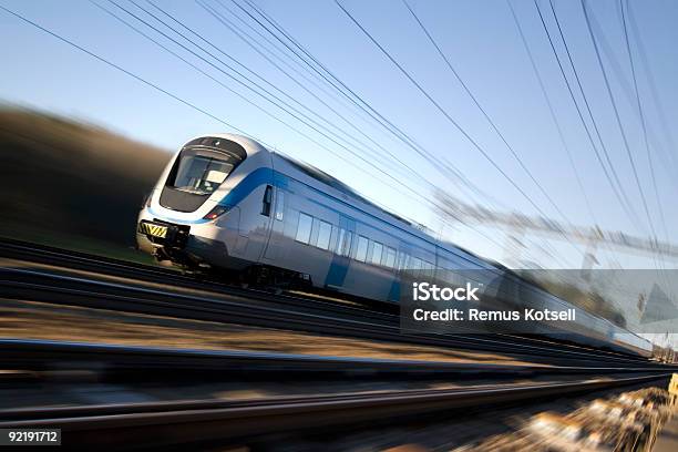 Vanishing Stock Photo - Download Image Now - Train - Vehicle, Speed, Railroad Track