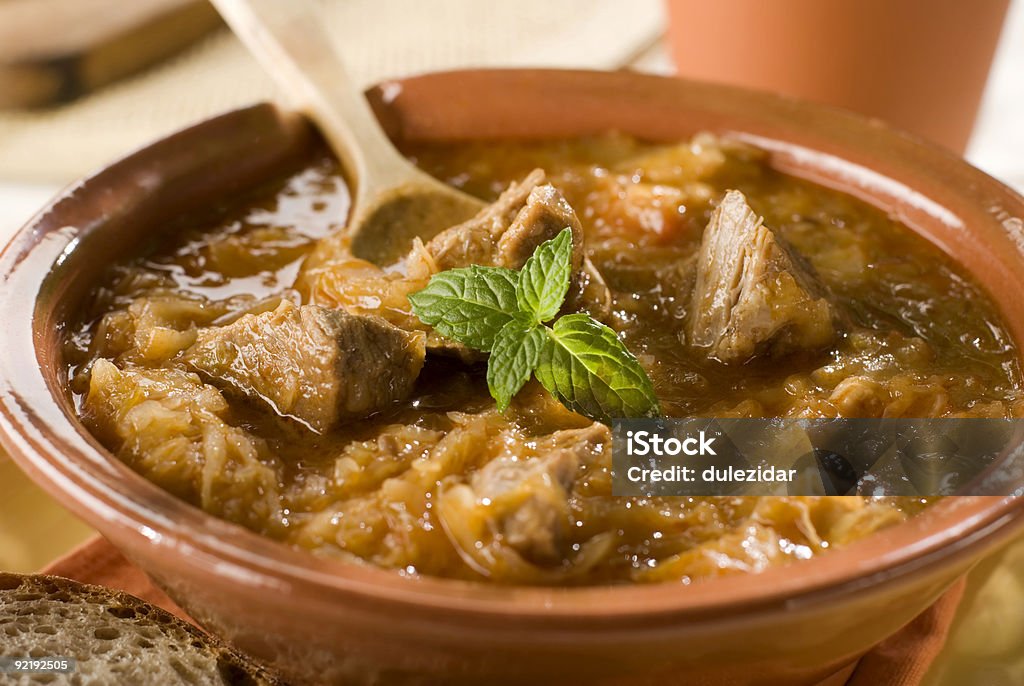 goulash  Cabbage Stock Photo