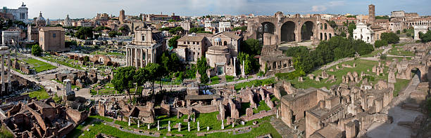 Roman Forum stock photo