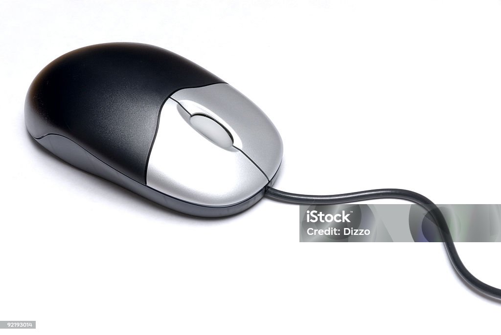 Three Button Computer Mouse Black Color Stock Photo Three Button Computer Mouse Black Color Stock Photo