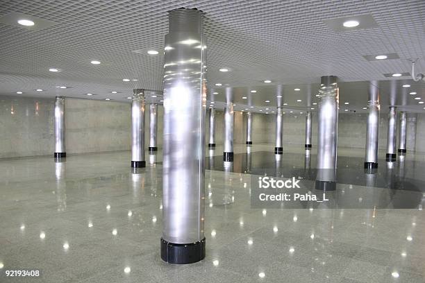 Salón Vacío Lobby Foto de stock y más banco de imágenes de Abstracto - Abstracto, Arquitectura, Bolardo