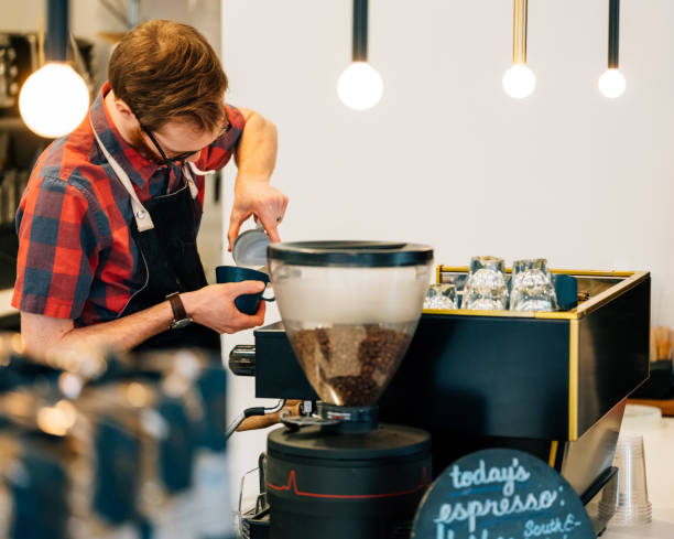 istock Barista at Work in a Coffee Shop 921942500