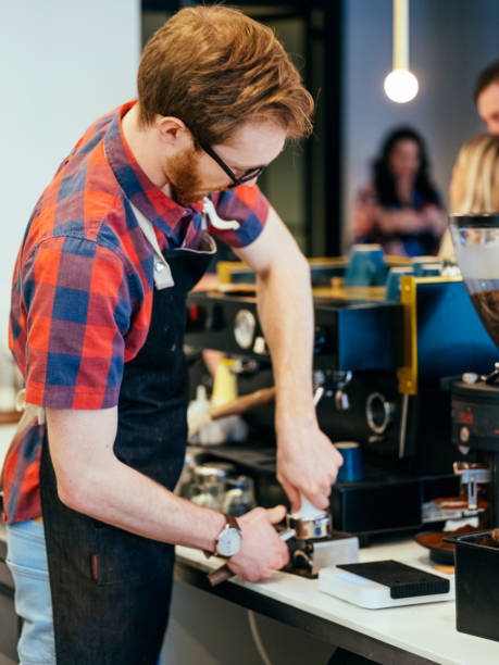 istock Barista at Work in a Coffee Shop 921944762