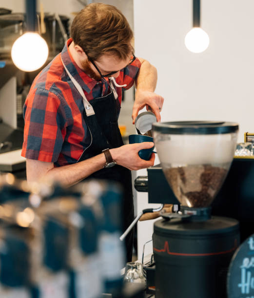 istock Barista at Work in a Coffee Shop 921944884