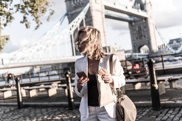 istock Businesswoman During Coffee Break 921944988