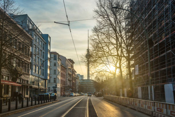 istock Oranienburger Strasse at sunrise 921945900
