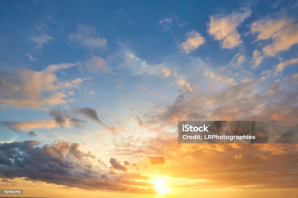 sunset sky background Sky Stock Photo