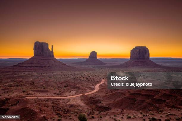 Monument Valley At Sunrise Arizona Usa Stock Photo - Download Image Now - Grand Canyon, Grand Canyon National Park, Arizona