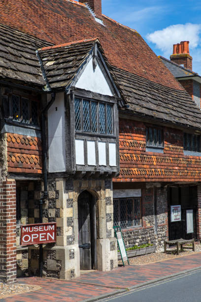 anne of cleves house a lewes, east sussex, regno unito - anne of cleves foto e immagini stock