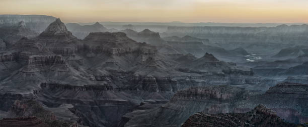 istock Beautiful Sunrise in Grand Canyon, USA. Panoramic view 921979952