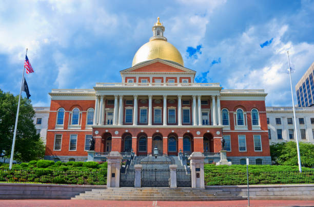 istock Massachusetts State House in Boston. MA. USA 921987110