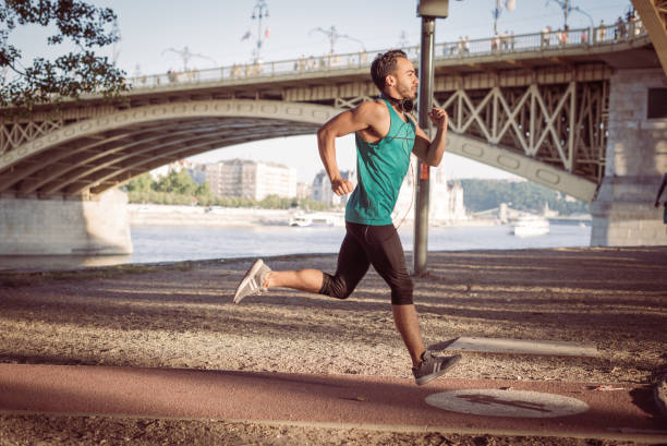 istock Jogging and running in summer afternoon for better health 921991246