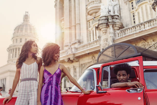 istock Mixed-race Cuban friends in Havanna 921997288
