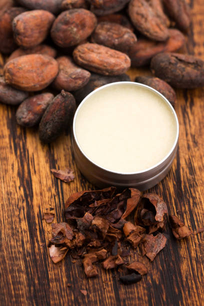 istock Natural cocoa butter. Healthy, beans. 921997320