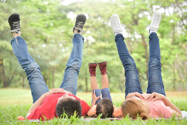 istock Happy Asian family having fun. 922001206