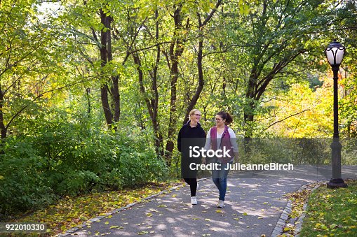 istock Teenagers walking in Central Park, NYC 922010330