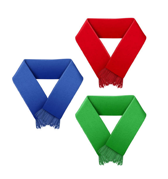 ilustraciones, imágenes clip art, dibujos animados e iconos de stock de bufanda del ventilador vector - scarf