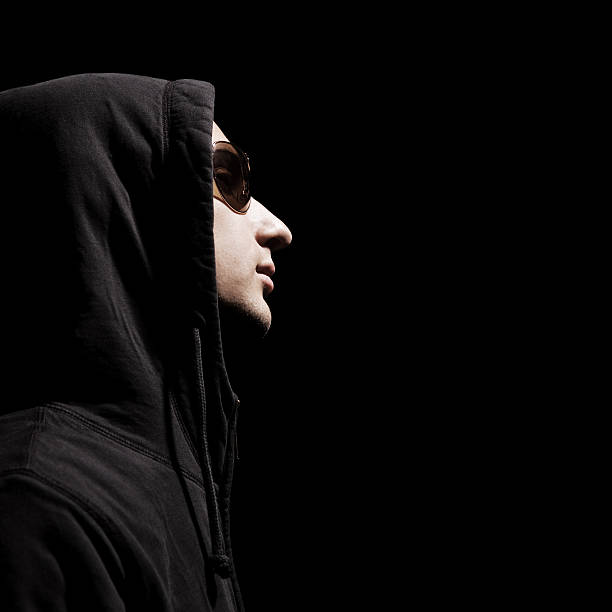 istock profile of handsome man in hood 92202423
