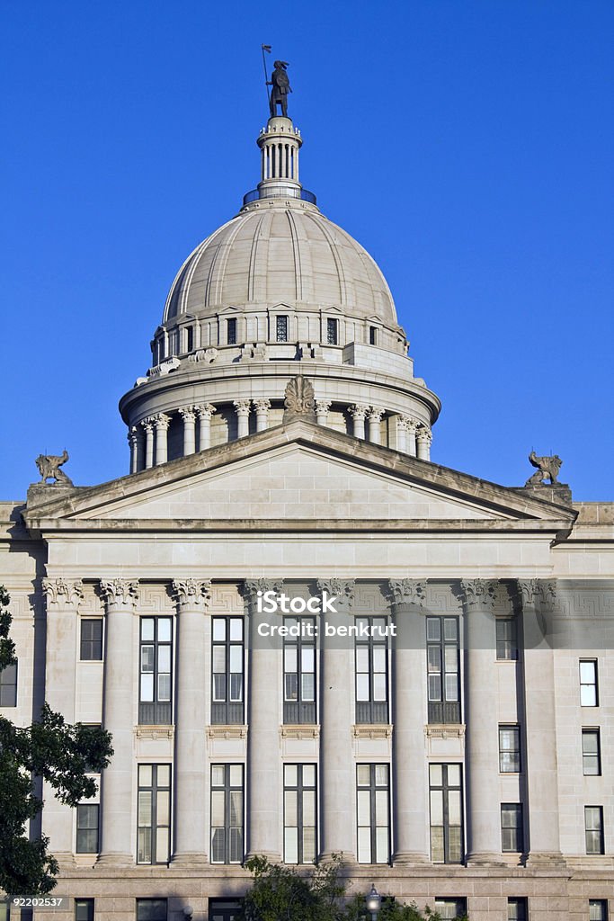 Capitólio do Estado de Oklahoma - Foto de stock de Edifício do Parlamento royalty-free