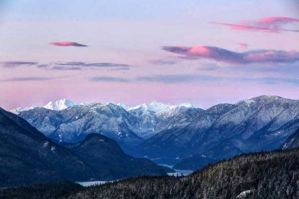 istock sunset view of snow mountains 922028792
