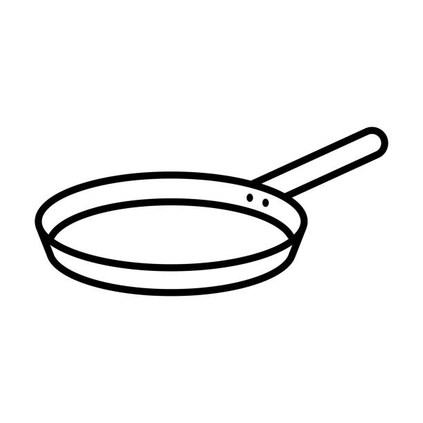 ilustrações de stock, clip art, desenhos animados e ícones de pan icon, vector illustration - pan