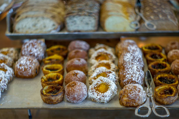 istock Delicious danish pastry for breakfast in South Africa - 4 922039558