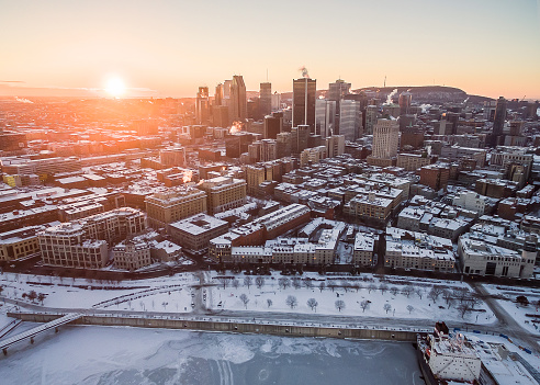 Beautiful cityscape of Montreal Canada