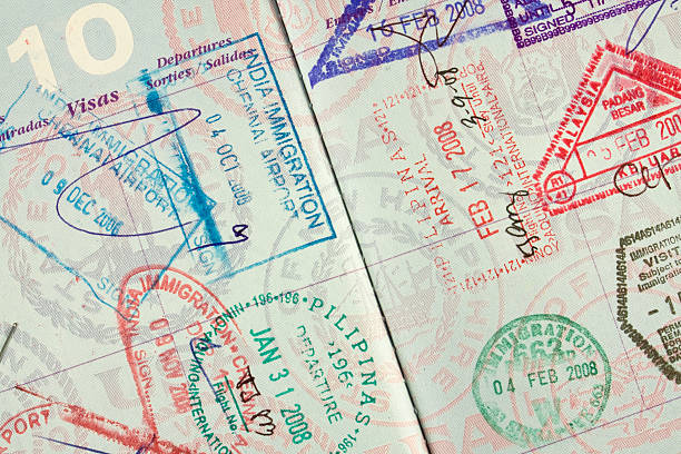 istock U.S. Passport Stamped 92204692