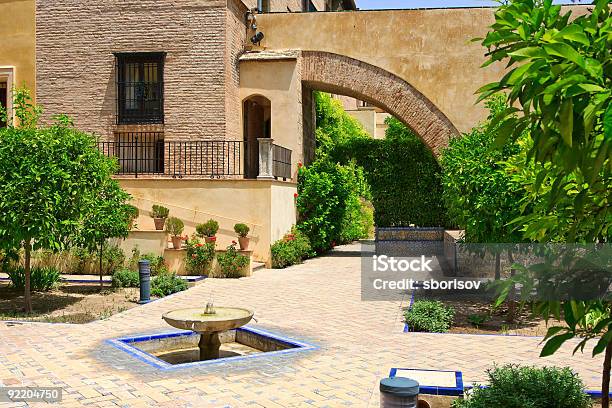 Garden In The Alcazar Palace Stock Photo - Download Image Now - Alcazar Palace, Ancient, Andalusia