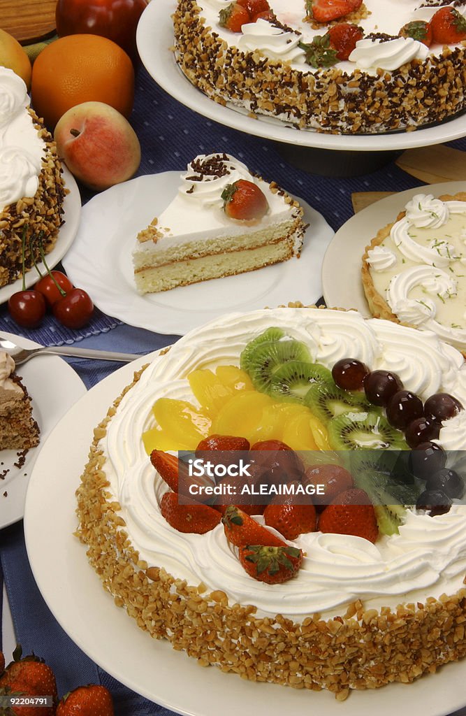 assorted cakes  Baked Pastry Item Stock Photo