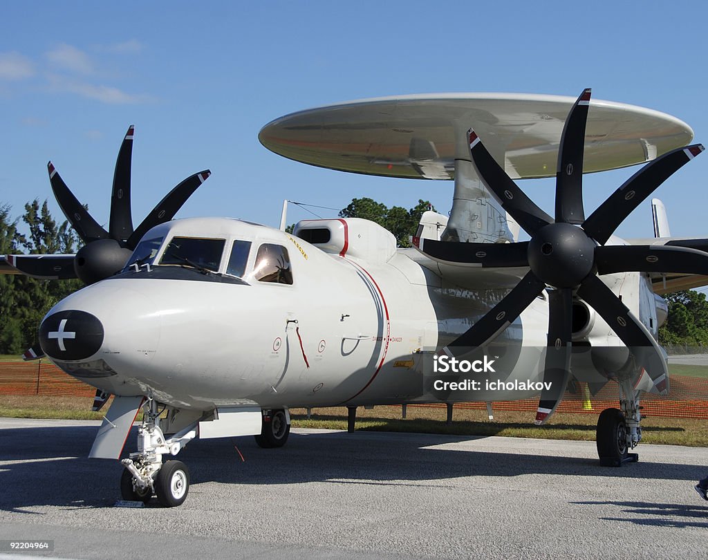 Navy radar Blockade Flugzeug - Lizenzfrei Marine Stock-Foto