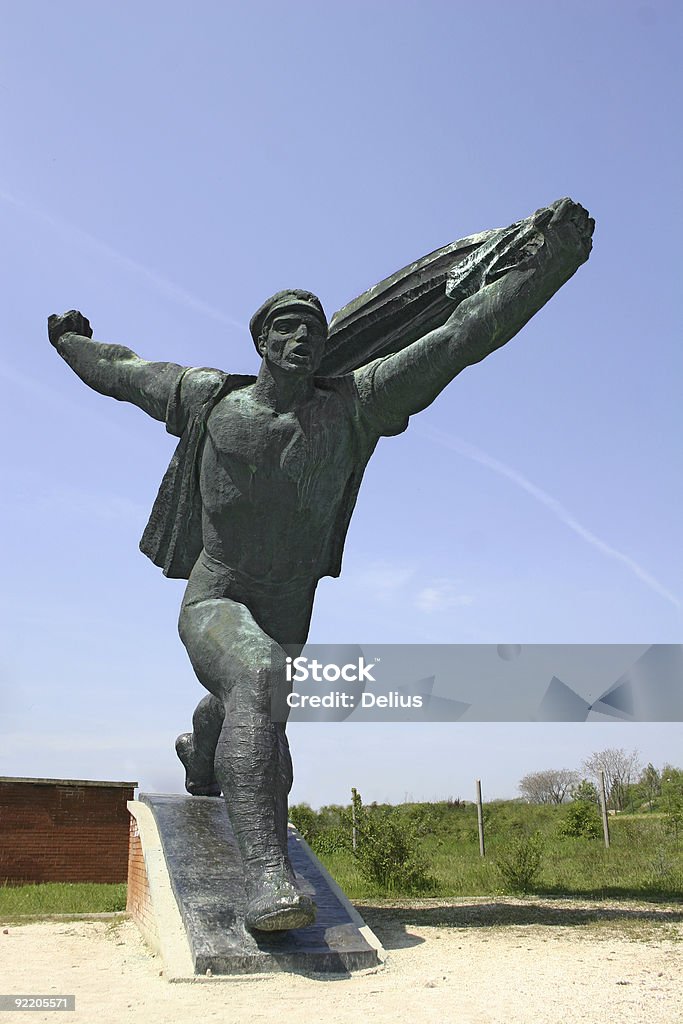 Statua comunista - Foto stock royalty-free di Europa orientale