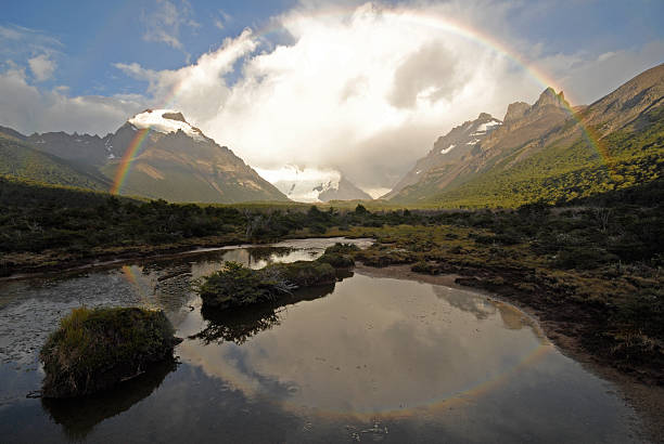 istock Rainbow in Patagonia. Argentina. 92205593