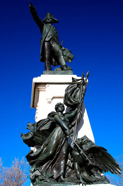 istock Monument of  Jean-Baptiste Donatie de Rochambeau 92205751