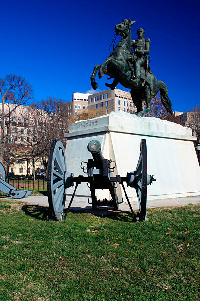 istock Monument of Andrew Jackson, Washington DC, USA 92205752