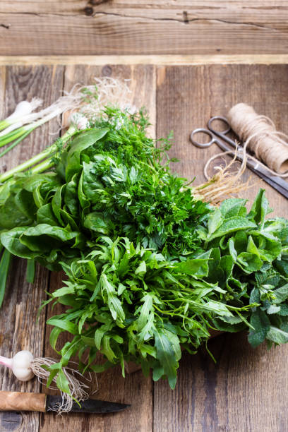 istock Variety of culinary and aromatic organic fresh herbs 922060890