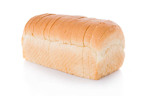 istock Sliced loaf of bread isolated on white 92206324