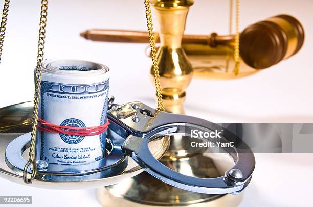 Law And Order Stock Photo - Download Image Now - Balance, Block Shape, Blue