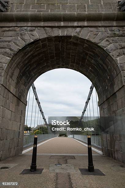 Wellington Ponte Suspensa De Aberdeen Reino Unidoentrada - Fotografias de stock e mais imagens de Aberdeen - Escócia