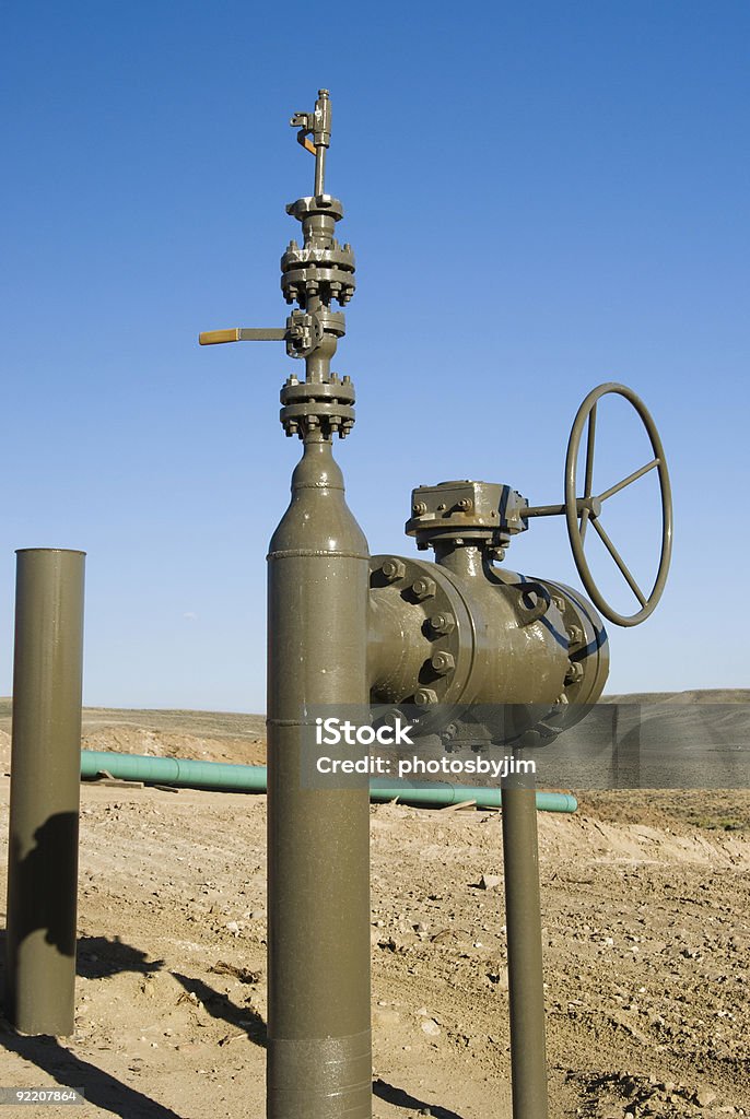 Газовый Закрученная клапан - Стоковые фото Без людей роялти-фри