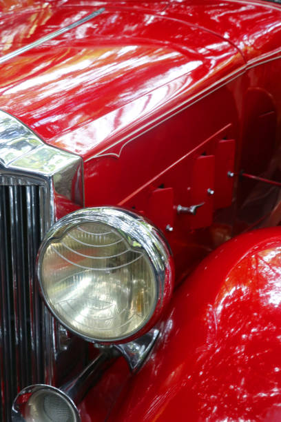 istock headlights of a classic car 922091766