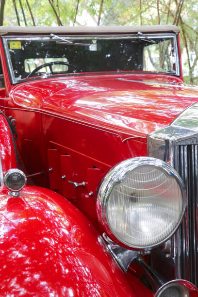 istock headlights of a classic car 922091994