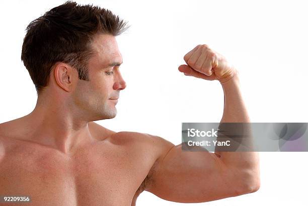 Biceps Foto de stock y más banco de imágenes de Adulto - Adulto, Anatomía, Bíceps